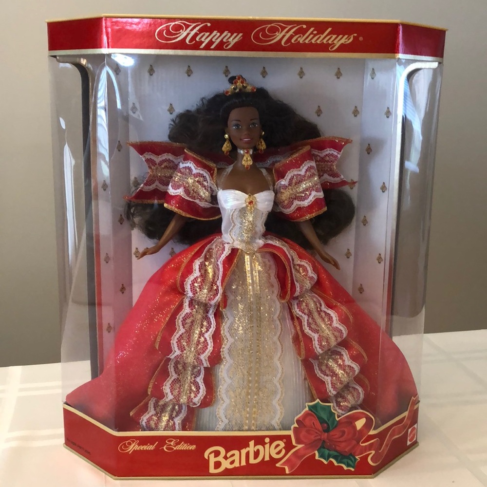1997 Happy Holidays Barbie African American